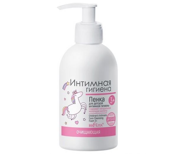 Foam for intimate hygiene for children "Cleansing. 3+" (300 ml) (10325956)